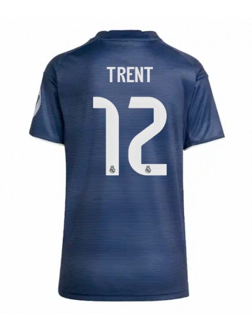 Real Madrid Alexander-Arnold #12 Replika Borta Kläder Dam 2025-26 Kortärmad Real Madrid Alexander-Arnold #12 Replika Borta Kläder Dam 2025-26 Kortärmad